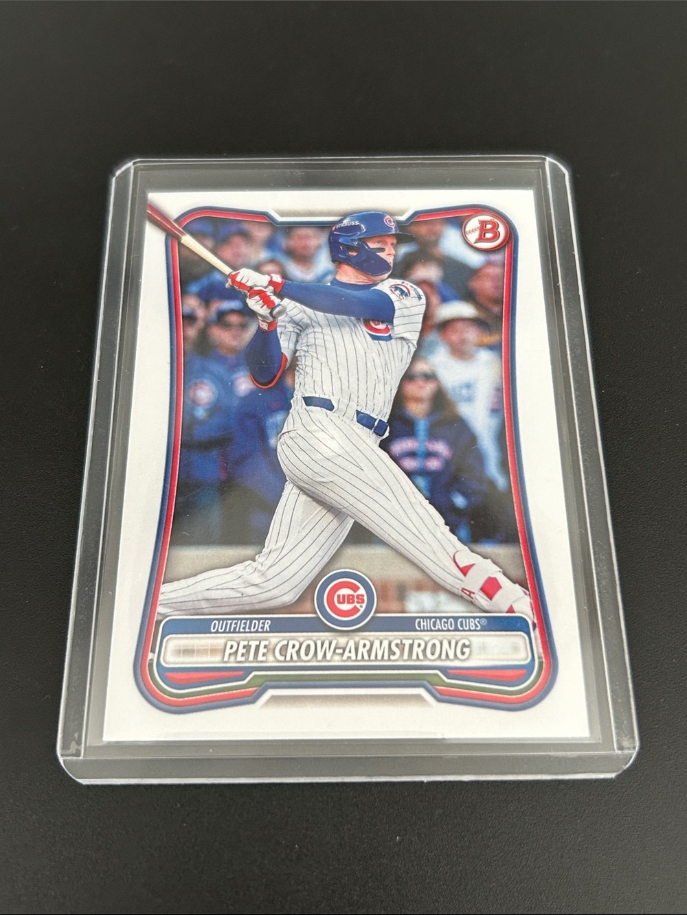 Pete Crow-Armstrong Chicago Cubs Bowman 2026 Card - White & Blue